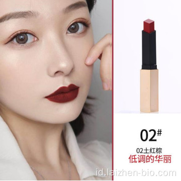 Lipstik Matte Label Pribadi Tahan Air Tahan Lama